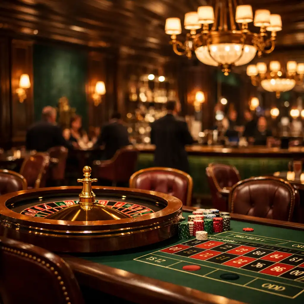 Intérieur élégant du salon de casino Plaisir Sdelas Siette